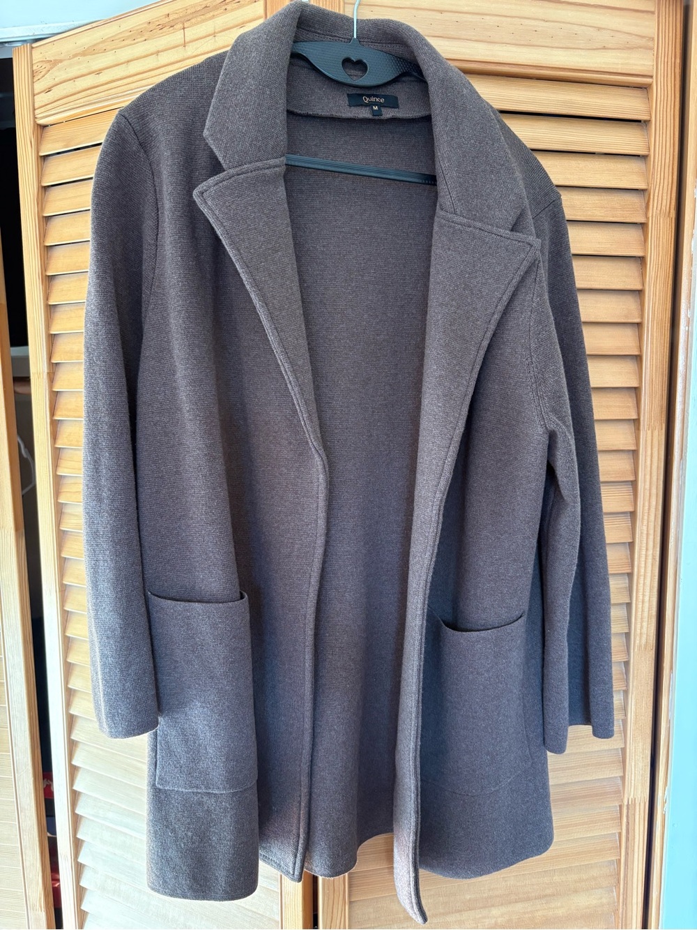 Quince Knit Blazer, 100% Organic Cotton